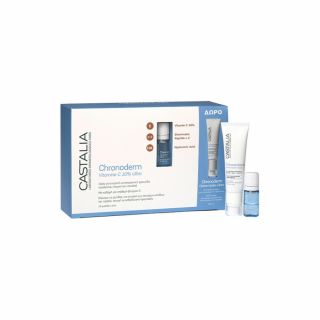 Castalia Chronoderm Promo Vitamin C 10% Ultra Αντιγηραντικός Ορός Προσώπου14x5ml & Δώρο Hydra Claire Cream Επανορθωτική Κρέμα κατά των Δυσχρωμιών 30ml