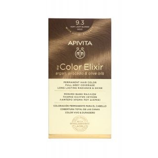 Apivita My Color Elixir Hair Color 9.3 Very Light Blonde Gold Ξανθό Πολύ Ανοιχτό Χρυσό