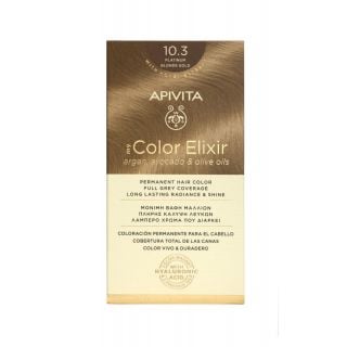 Apivita My Color Elixir Hair Color 10.3 Platinum Blonde Gold - Κατάξανθο Χρυσό