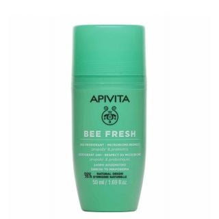 Apivita Bee Fresh Αποσμητικό Roll On 24ωρης Προστασίας με Πρόπολη & Προβιοτικά 50ml