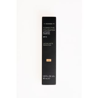 Korres Corrective Foundation Activated Charcoal ACF2 Spf15 30ml