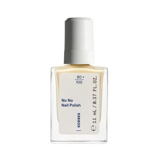 Korres No No Nail Polish 32 Pastel Yellow 11ml Βερνίκι Νυχιών με Υφή Τζελ