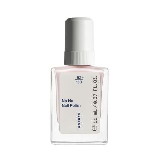 Korres No No Gel Effect Nail Polish 17 Creamy Pink 11ml Βερνίκι Νυχιών με Εφέ Τζελ