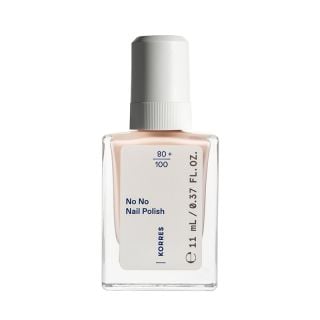 Korres No No Gel Effect Nail Polish 20 Peach Blush 11ml Βερνίκι Νυχιών με Εφέ Τζελ