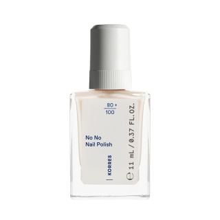 Korres No No Gel Effect Nail Polish 04 Jelly Peach 11ml Βερνίκι Νυχιών με Εφέ Τζελ