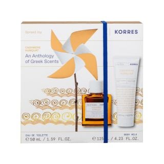 Korres Promo Cashmere Kumquat An Anthology of Greek Scents με Eau de Toilette 50ml & Ενυδατικό Γαλάκτωμα Σώματος 125ml