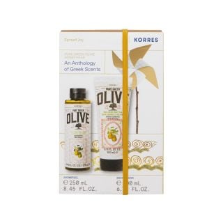 Korres Promo Pure Greek Olive Honey Pear An Anthology of Greek Scents με Αφρόλουτρο 250ml & Ενυδατική Κρέμα Σώματος 200ml