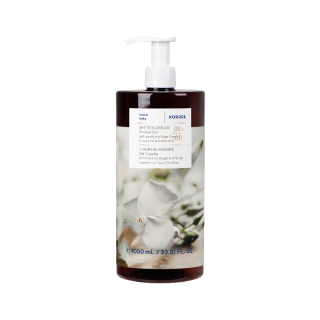 Korres Renewing Body Cleanser White Blossom 1Ltr Αφρόλουτρο Λευκά Άνθη