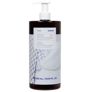 Korres Renewing Body Cleanser Yogurt 1Ltr Αφρόλουτρο Γιαούρτι