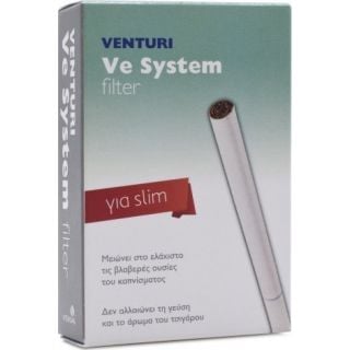 Venturi Ve System Filter 4τμχ Φίλτρα Καπνίσματος για Slim Τσιγάρα