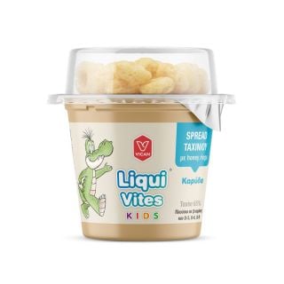 Vican Liqui Vites Tahini Spread with Rice Grains Coconut 44gr Άλειμμα Ταχινιού με Υπέροχη Γεύση Καρύδα