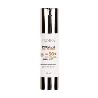 Froika Premium Sunscreen Anti Spot SPF50 50ml Αντηλιακή Κρέμα Προσώπου με Λευκαντική Δράση