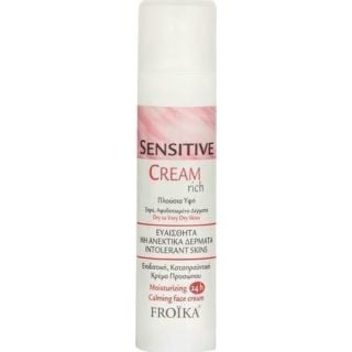 Froika Sensitive Cream Rich Κρέμα Προσώπου Πλούσιας Υφής για Ξηρό - Αφυδατωμένο Δέρμα 40ml