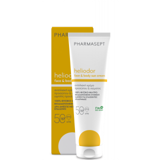 Pharmasept Heliodor Face & Body Sun Cream SPF50 150ml Αντηλιακή Κρέμα Προσώπου & Σώματος