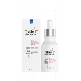 Intermed The Skin Pharmacist Sensitive Skin Β12 Serum 30ml Ορός Βαθιάς Ενυδάτωσης για Πολύ Ξηρό και Ευαίσθητο Δέρμα