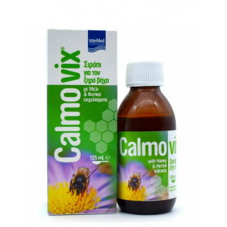 InterMed Calmovix Σιρόπι με Μέλι & Εκχυλίσματα Βοτάνων κατά του Βήχα & του Ερεθισμένου Λαιμού 125ml
