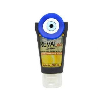 Intermed Reval Plus Αντιβακτηριδιακό Αντισηπτικό Τζελ Χεριών με Άρωμα Λεμόνι 30ml & Θήκη Μάτι