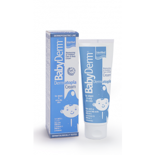 Intermed Babyderm Dermatopia Cream 300ml Ενυδατική & Μαλακτική Κρέμα Προσώπου & Σώματος Για Ατοπικά & Πολύ Ξηρό Δέρμα