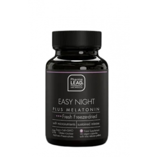 Pharmalead Black Range Easy Night Plus Μελατονίνη για Φυσιολογικό Ύπνο 30κάψουλες
