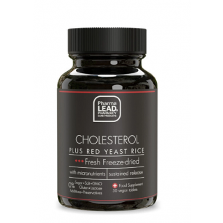 Pharmalead Black Range Cholesterol Plus Κόκκινη Μαγιά Ρυζιού για Εξισορρόπηση Χοληστερόλης & Λιπιδίων 30κάψουλες