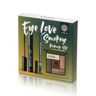 Garden Promo Eye Love Smokey Σετ Μακιγιάζ με 3 Προϊόντα Μάσκαρα Όγκου 9ml & Αδιάβροχο Μολύβι Ματιών 13 Gray Kajal 1.4gr & Παλέτα Σκιών Νο3 6gr