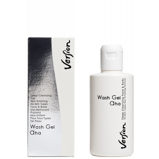 Version Wash Gel AHA 200ml Ζελ Καθαρισμού Προσώπου και Σώματος