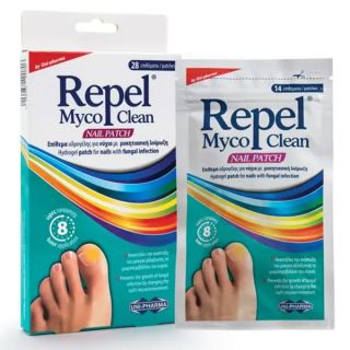 Repel Myco Clean Nail Patch 28pcs Hydrogel Patches for Nails with Fungal Infection