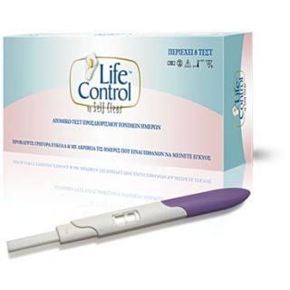 Euromed Life Control 8τμχ Τεστ Ωορρηξίας