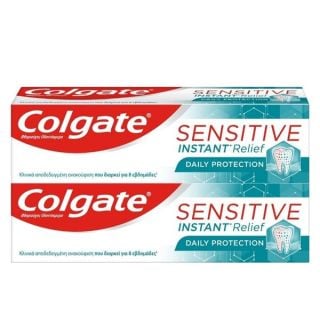 Colgate Sensitive Pro Relief 2 x 75ml Οδοντόκρεμα για Άμεση Ανακούφιση