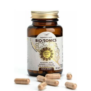 Bio Tonics Gold Body Συμπλήρωμα Διατροφής για Καταπολέμηση του Λίπους 30κάψουλες