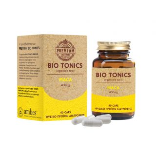 Bio Tonics Premium + Maca 400mg Φυσικό Ενισχυτικό της Σεξουαλικής Ζωής