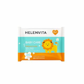 Helenvita Baby Wipes Μωρομάντηλα με Χαμομήλι 20 Τεμάχια