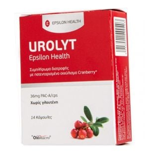 Epsilon Health Urolyt Dietary Supplement with Cranberry Extract 14 Capsules