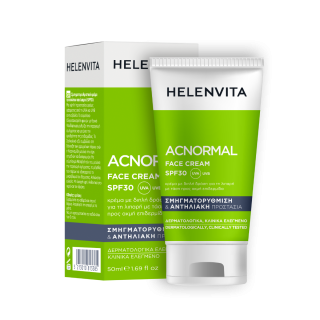 Helenvita Acnormal Face Cream Spf30 50ml Sebum Regulation & UV Protection