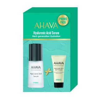 Ahava Promo Pack Hyaluronic Acid Serum 30ml & Hyaluronic Acid 24/7 Κρέμα Προσώπου 15ml