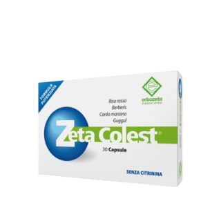 Erbozeta Zeta Colest 30caps Συμπλήρωμα Διατροφής για την Φυσιολογική Ηπατική Λειτουργία