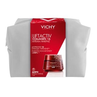 Vichy Promo Liftactiv Collagen Specialist 16 Κρέμα Ημέρας 50ml & Δώρο Liftactiv Collagen Specialist Αντιγηραντική Κρέμα Νύχτας 15ml