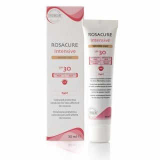 Synchroline Rosacure Intensive Tinted Cream for Sensitive Skin Spf30 30ml Κρέμα Προσώπου με Χρώμα για Επιδερμίδες με Τάση για Ερυθρότητα 