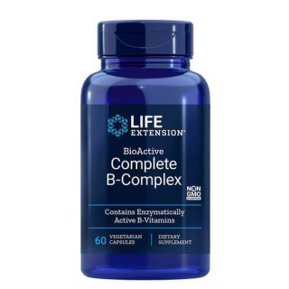 Life Extension Complete B-Complex 60 Caps Ισχυρή Φόρμουλα Βιταμινών Β