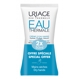 Uriage Promo Eau Thermale Water Hand Cream 2x50ml Ενυδατική & Προστατευτική Κρέμα Χεριών