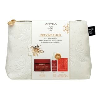 Apivita Promo Beevine Elixir Αντιγηραντική Κρέμα Ημέρας Ελαφριάς Υφής 50ml & Δώρο Αντιγηραντικός Ορός 10ml & Δώρο Κρέμα Ματιών & Χειλιών 1.5ml
