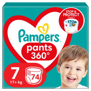 Pampers Pants No7 (17 + Kg) 74Τεμάχια