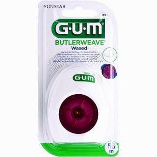 Gum Weave Dental Floss Waxed Οδοντικό Νήμα Κηρωμένο