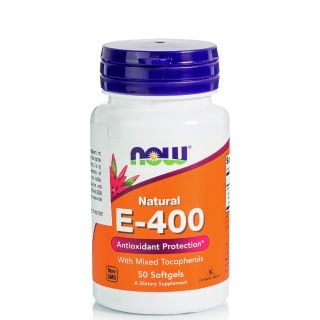 Now Foods Βιταμίνη E 400iu Mixed Tocopherols Unesterified 50κάψουλες για Αντιοξειδωτική Προστασία