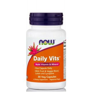 Now Foods Daily Vits Multi Πολυβιταμίνη 30ταμπλέτες
