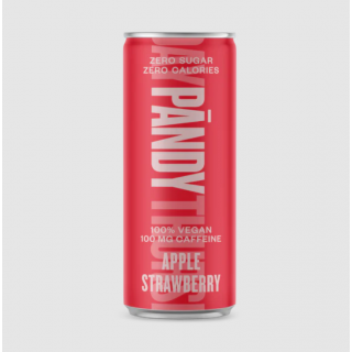 Pandy Energy Drink Apple Strawberry 330ml Carbonated Energy Drink with Apple & Strawberry Flavour