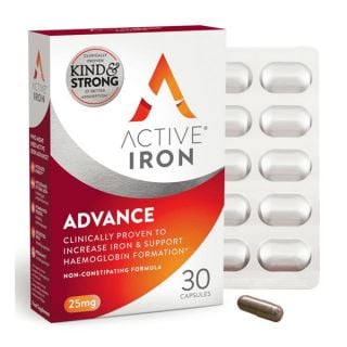 Active Iron Συμπλήρωμα Διατροφής Ενεργού Σιδήρου 30Caps