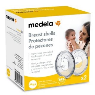 Medela BreastShells Προστατευτικά Θηλών 2 Τμχ