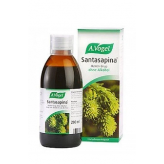 A.Vogel Santasapina Sirup 200ml Φυτικό Σιρόπι για το Βήχα & Πονόλαιμο
