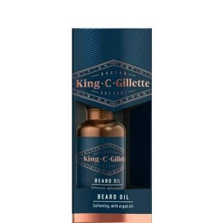 Gillette King C. Beard Oil Men 30ml Ανδρικό Λάδι Περιποίησης για Γένια